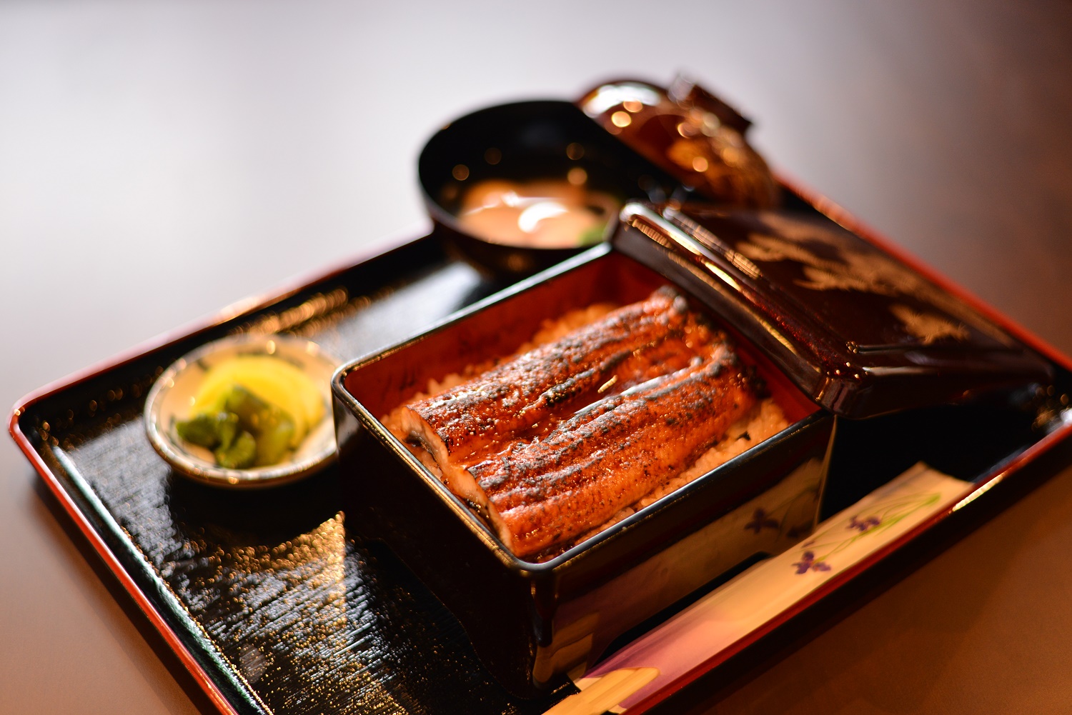 In the heat of summer the Japanese people believe eating unagi eel cools the body